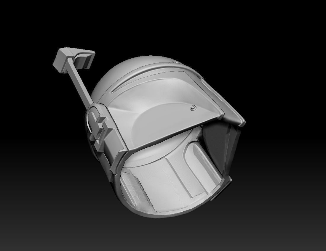Galaxy Hunter Helmet Fan Art 3D print model_6