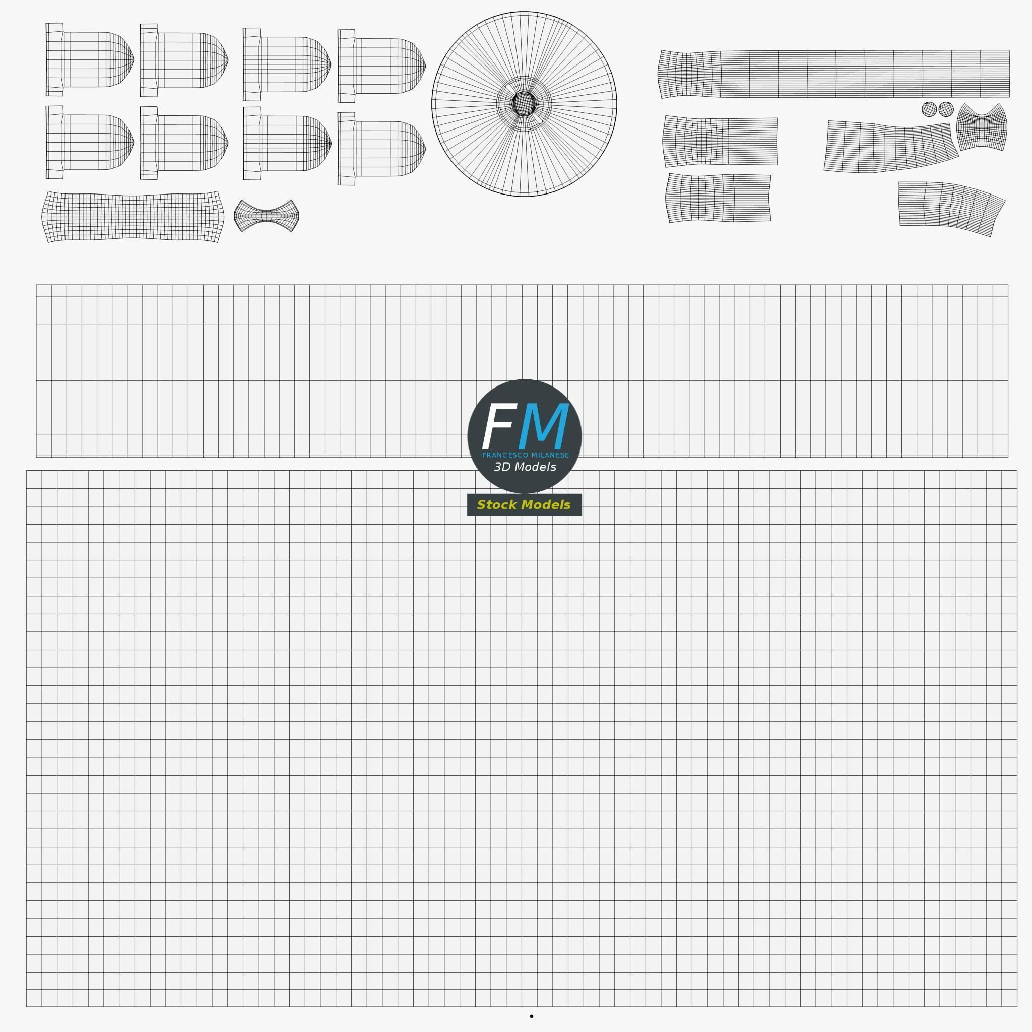 Christmas ball glossy 3D model_11