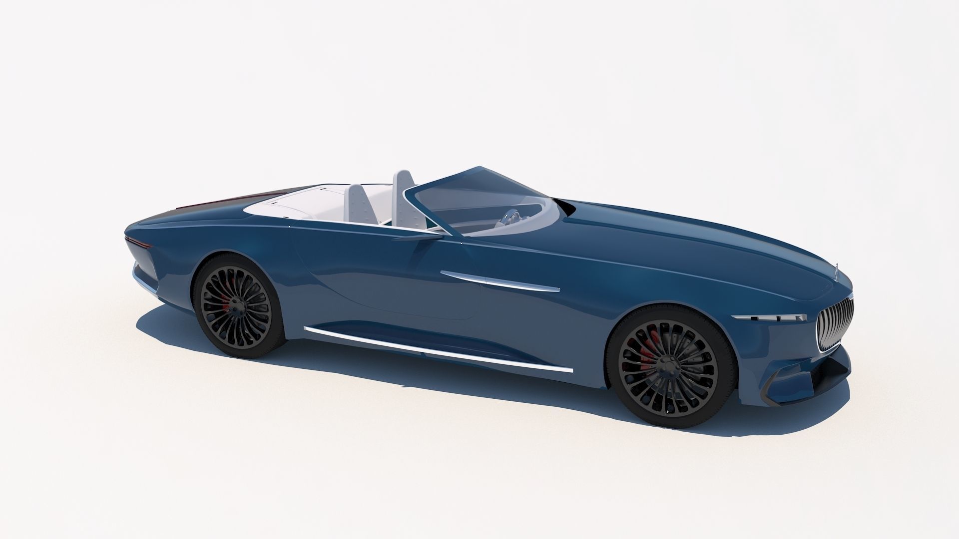 Mercedes-Benz Maybach Vision 6 Cabriolet 2018 3D model_6