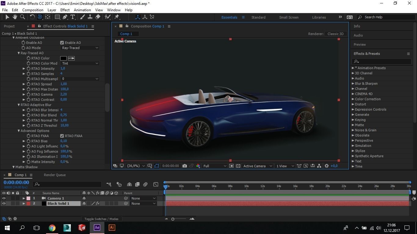 Mercedes-Benz Maybach Vision 6 Cabriolet 2018 3D model_8
