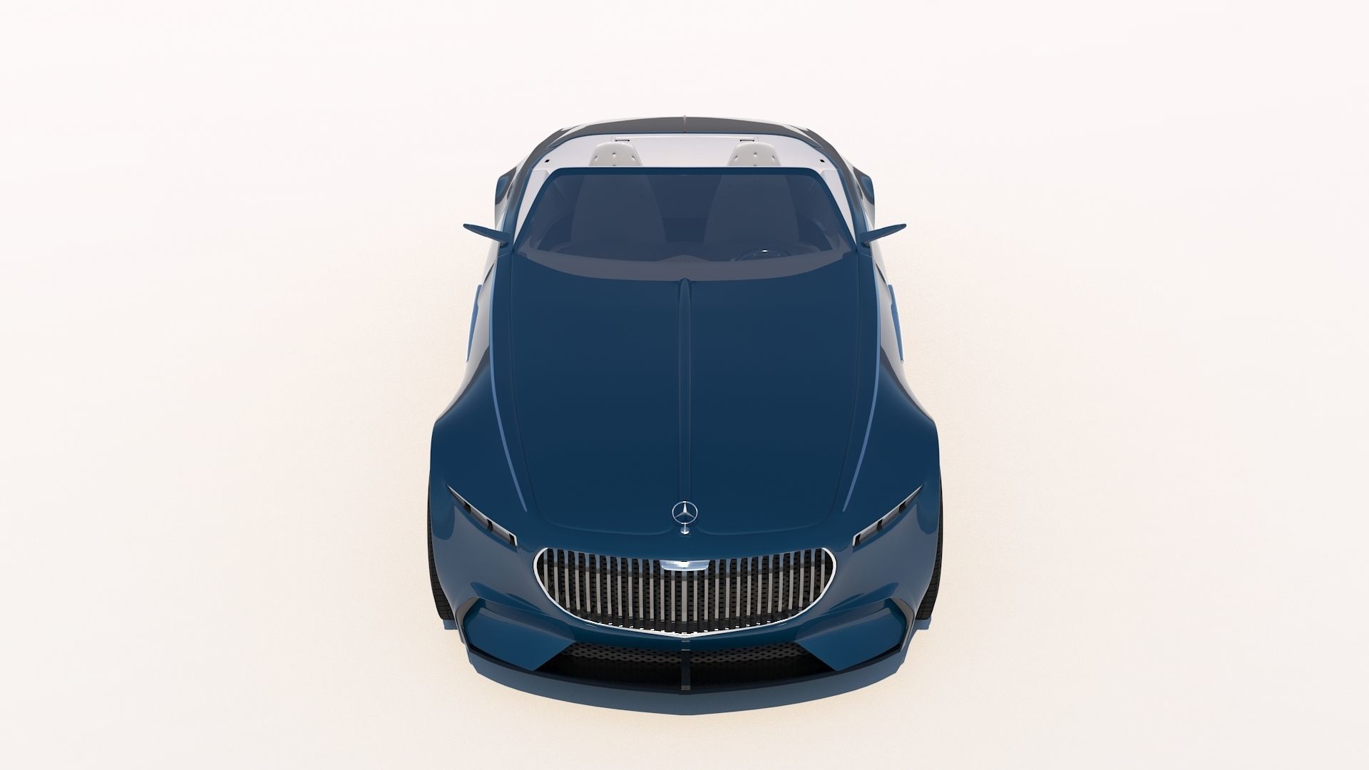 Mercedes-Benz Maybach Vision 6 Cabriolet 2018 3D model_2