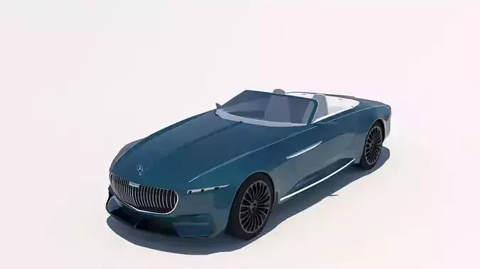 Mercedes-Benz Maybach Vision 6 Cabriolet 2018 3D model