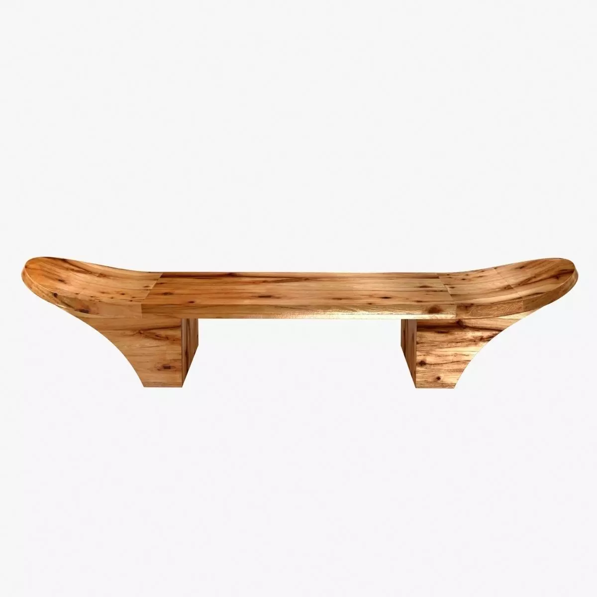Chista furniture - mir wooden bench 3D model_0