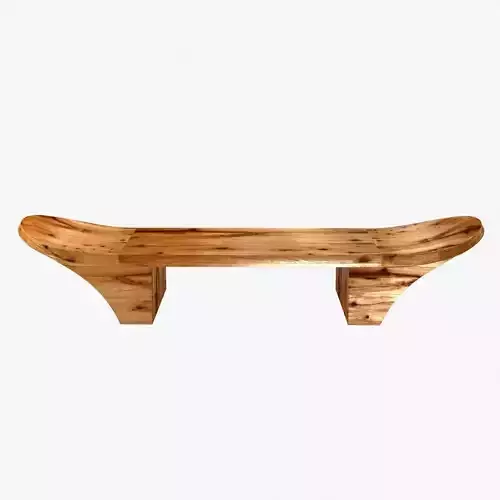 Chista furniture - mir wooden bench 3D model