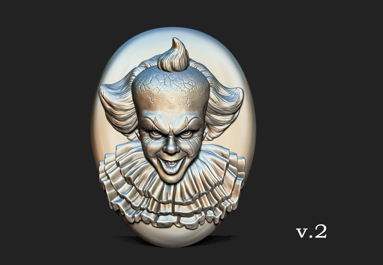 PENNYWISE CLOWN IT 3D print model_3