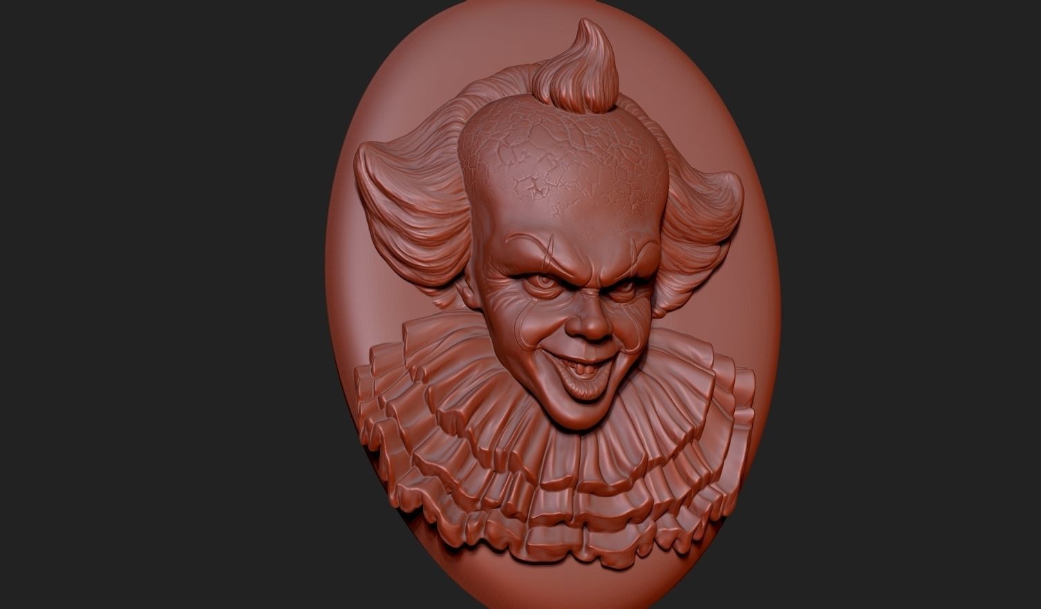 PENNYWISE CLOWN IT 3D print model_11
