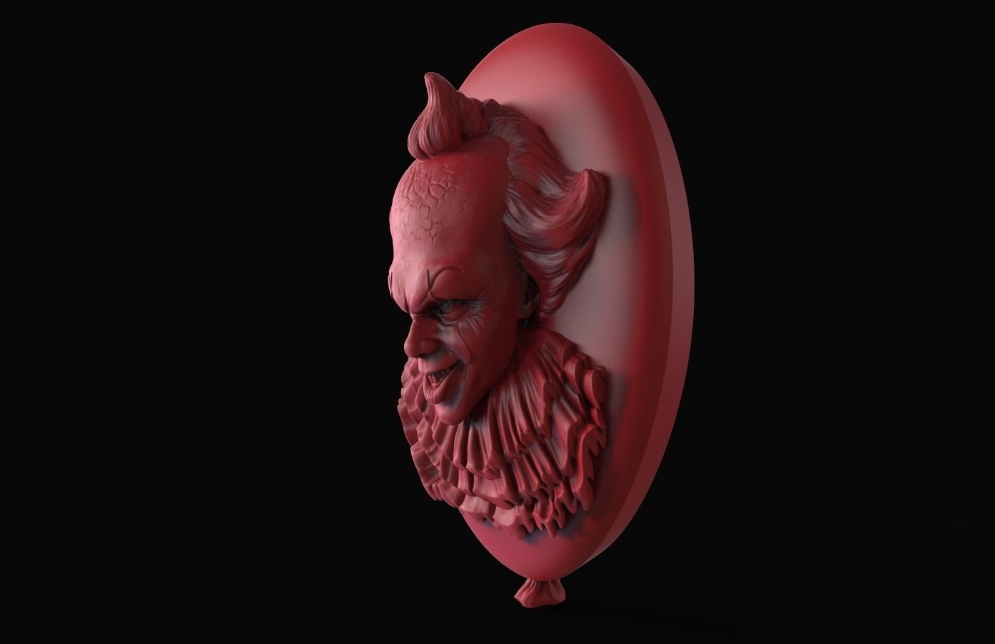 PENNYWISE CLOWN IT 3D print model_9
