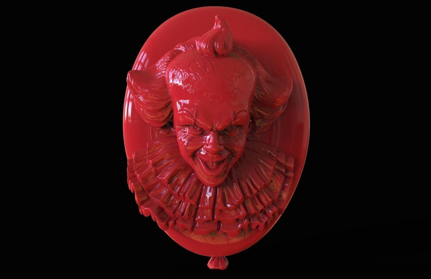 PENNYWISE CLOWN IT 3D print model_1
