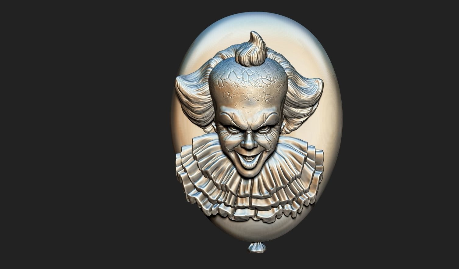PENNYWISE CLOWN IT 3D print model_10