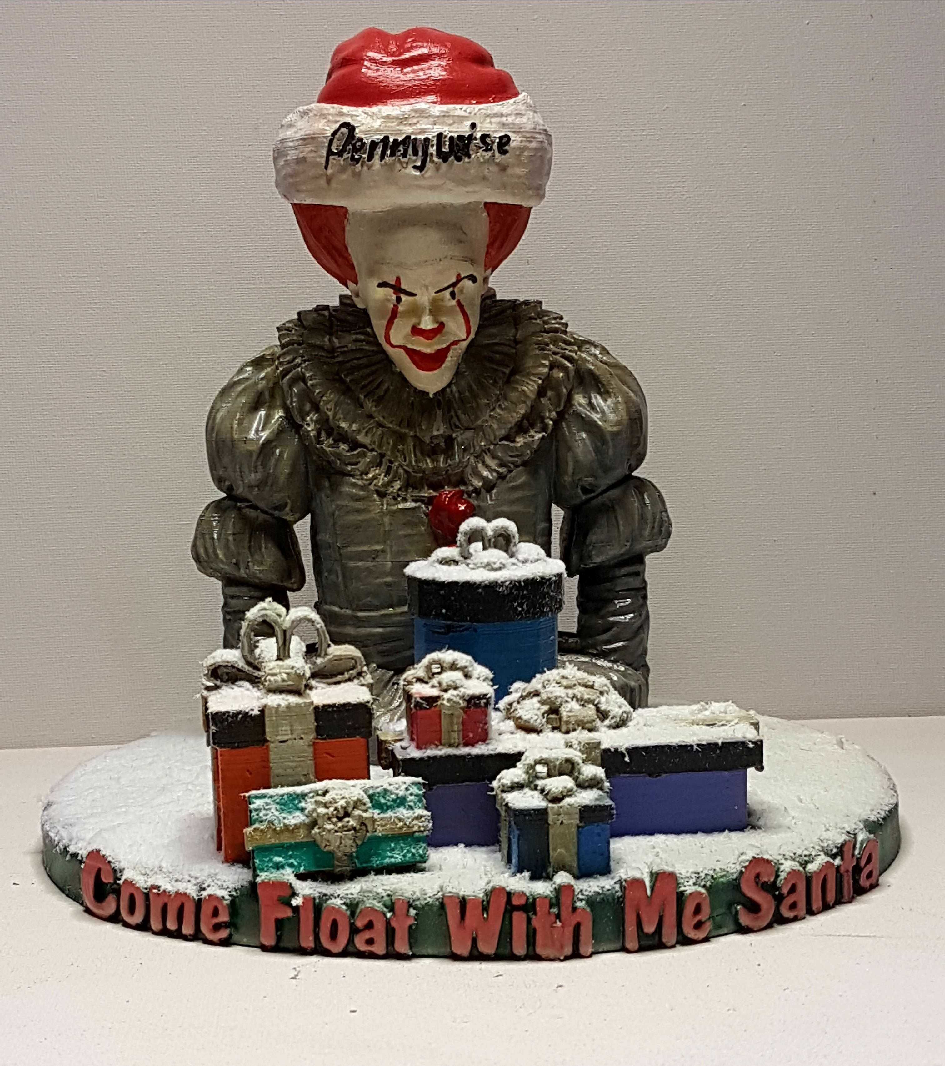 Pennywise Christmas With Presents 3D print model_7