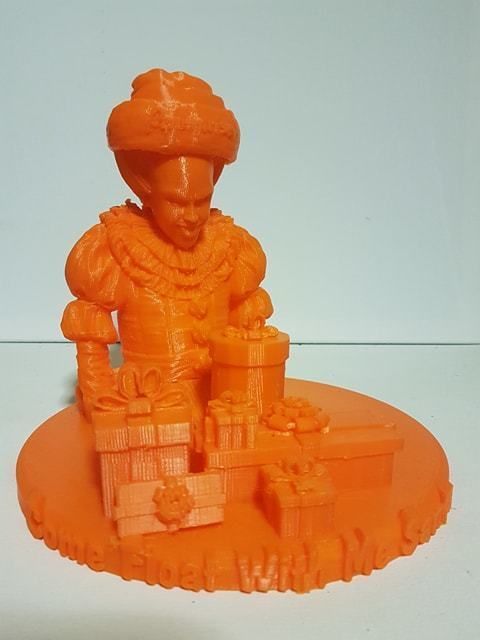 Pennywise Christmas With Presents 3D print model_6