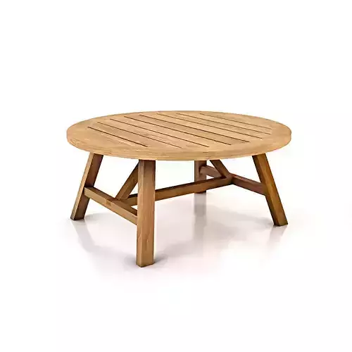 Crosby Teak Round Coffee Table