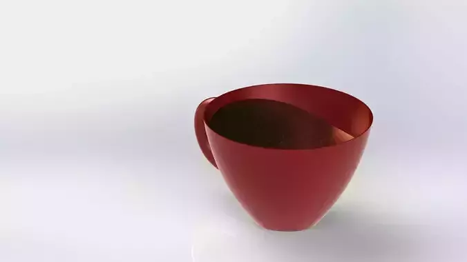Coffee Cup Free low-poly 3D model