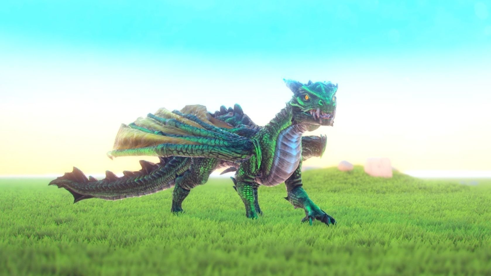 Unka the Dragon 3D model_0