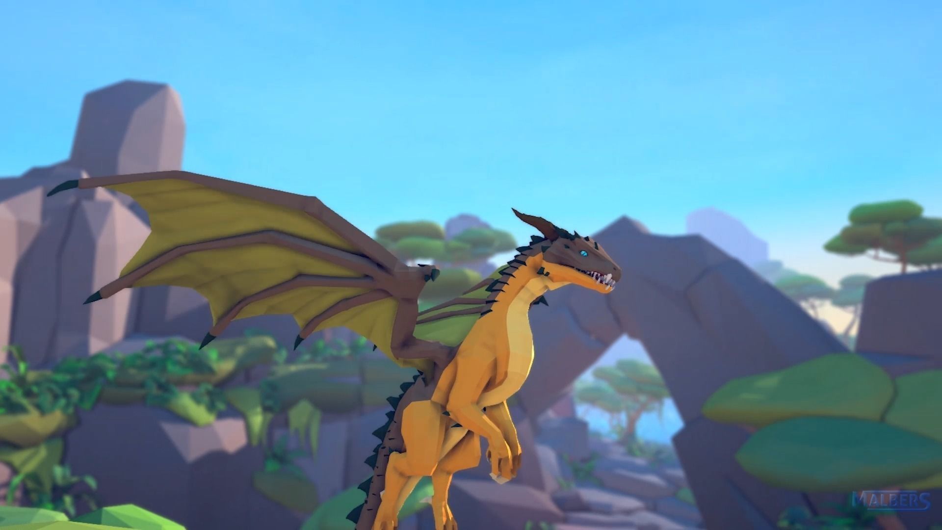 Unka the Dragon 3D model_7