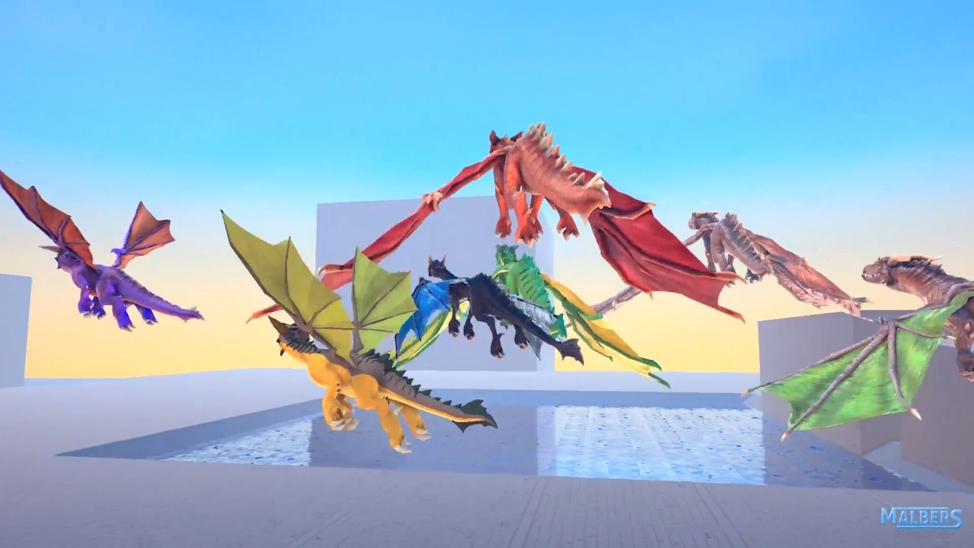 Unka the Dragon 3D model_3