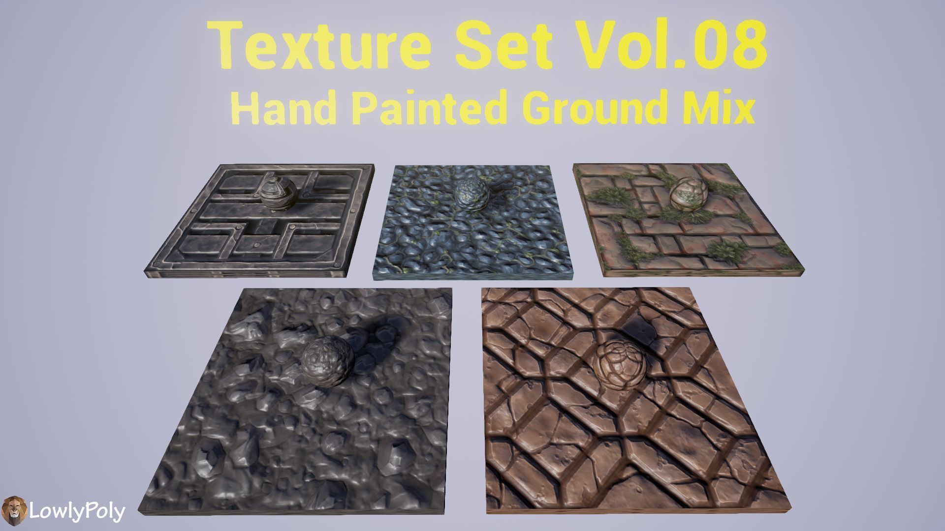 Stylized Ground Vol 08 - Hand Painted Texture Texture_13