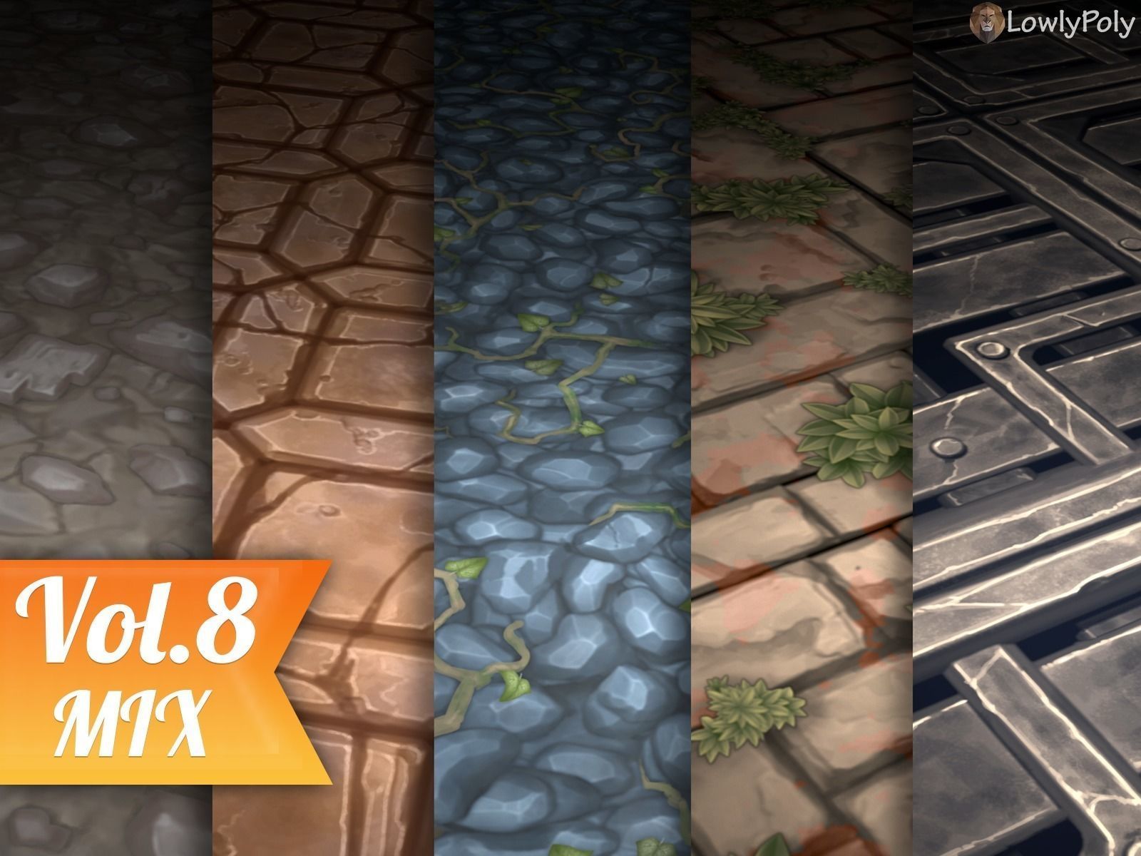 Stylized Ground Vol 08 - Hand Painted Texture Texture_0