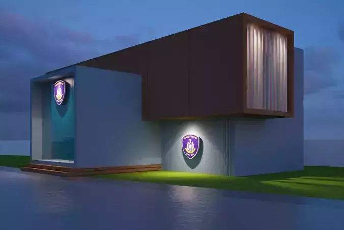 office building 3D model