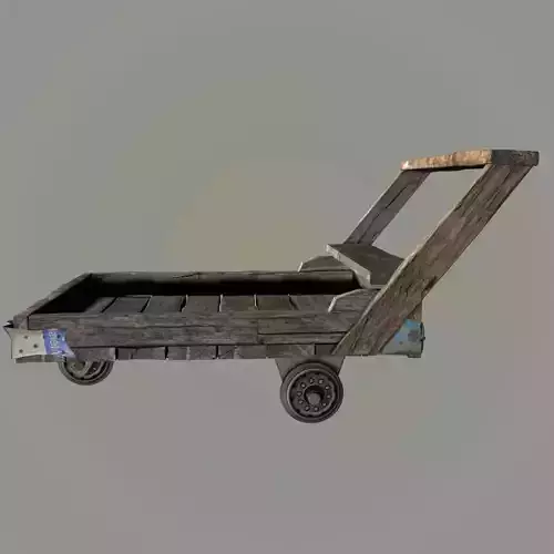 woodcart old wooden cart