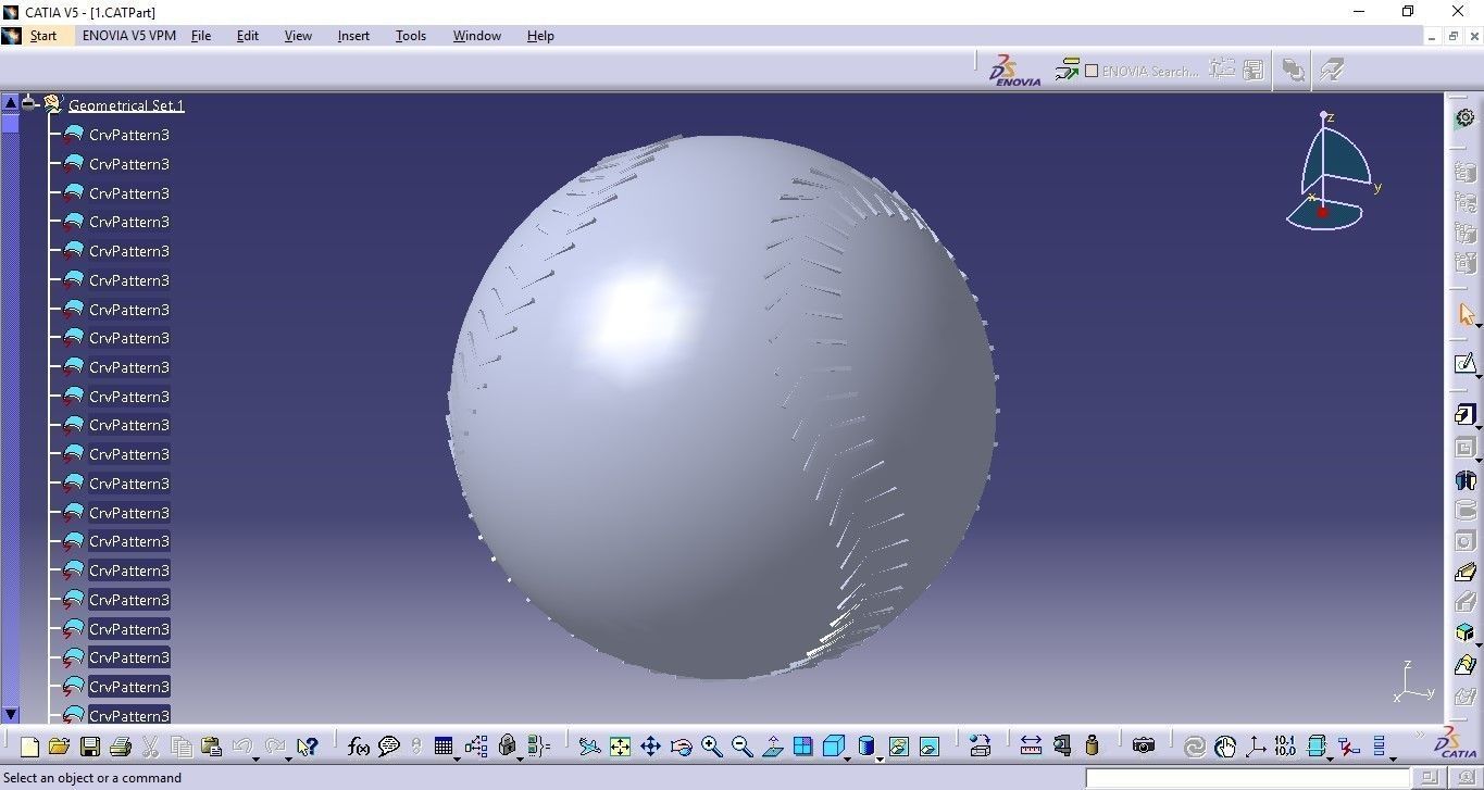 Baseball Ball 3D model_11