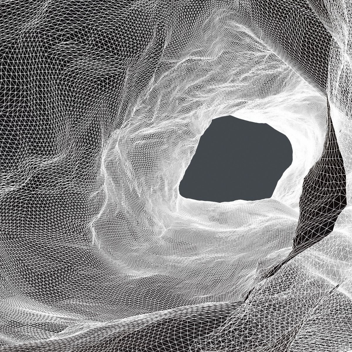 Cave Tunnel 3D model_10