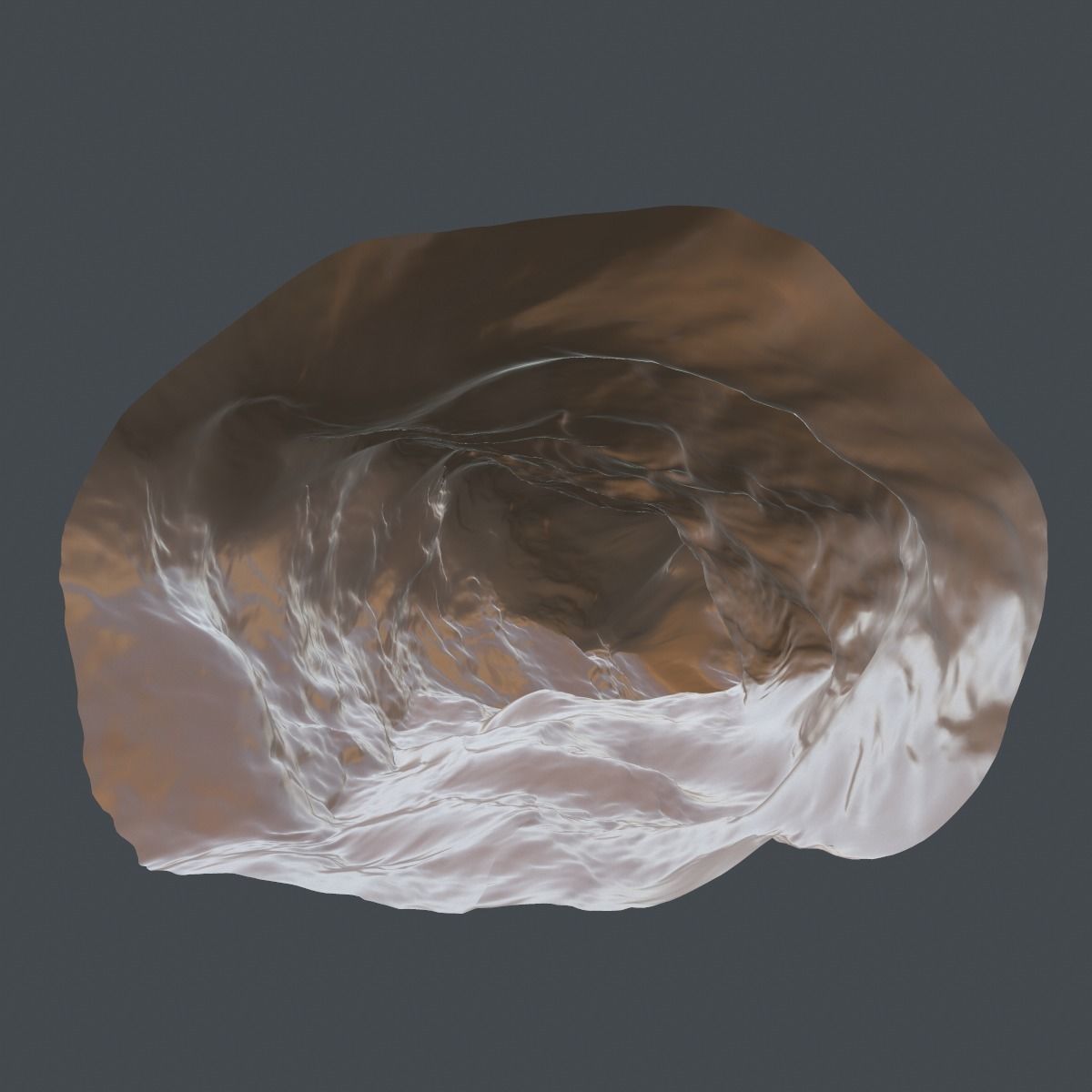 Cave Tunnel 3D model_6