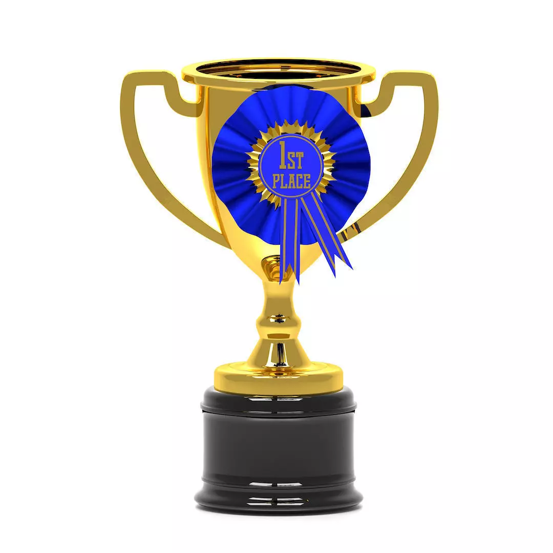 First Place Trophy 3D model_0