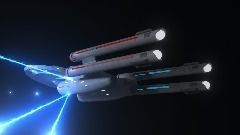 Proxima Class Battleship TOS Era 3D model_7