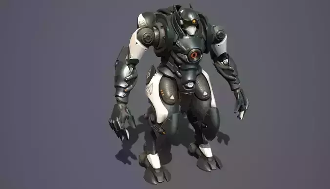 Avalon Suit Low-poly 3D model