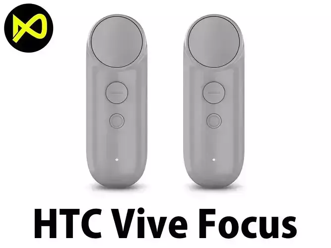 HTC Vive Focus White Controllers