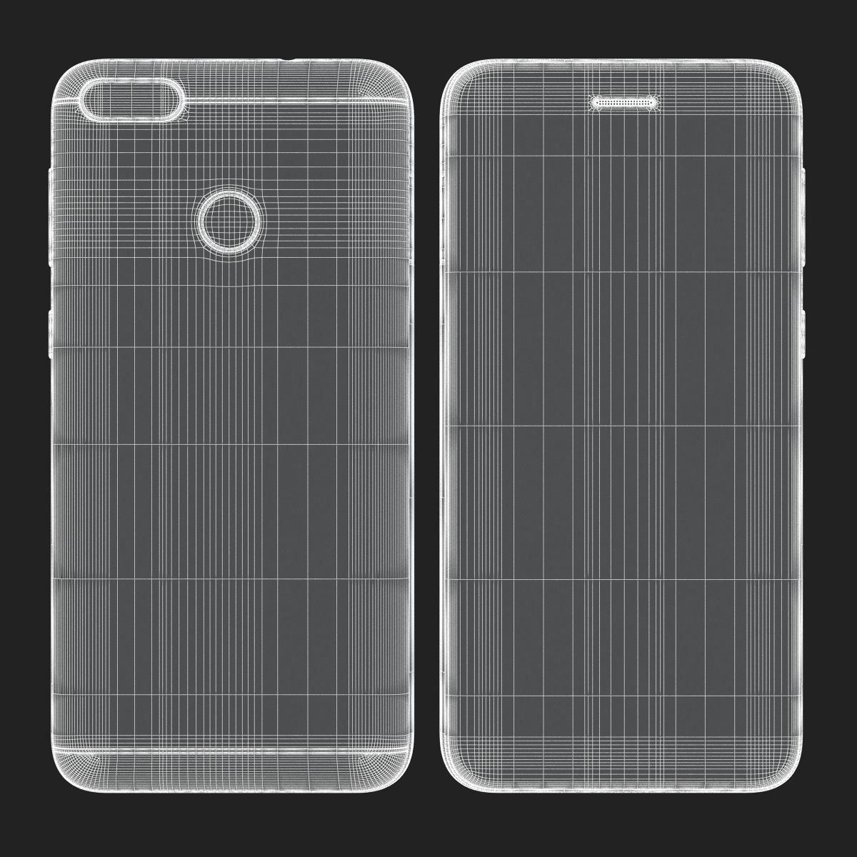 Huawei P9 Lite Mini - Y6 Pro 2017 All Colors 3D model_35