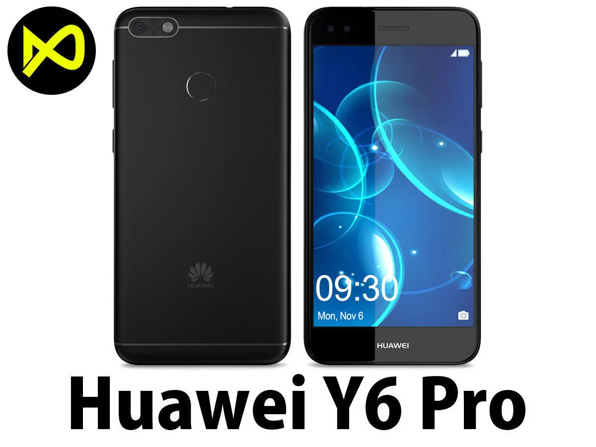 Huawei P9 Lite Mini - Y6 Pro 2017 Black 3D model