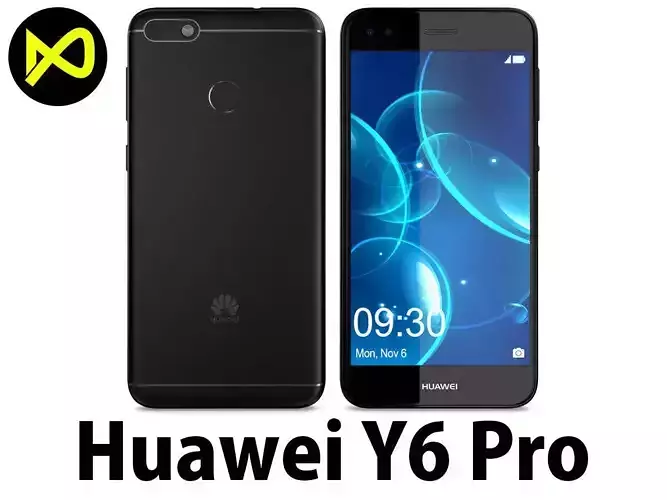 Huawei P9 Lite Mini - Y6 Pro 2017 Black 3D model