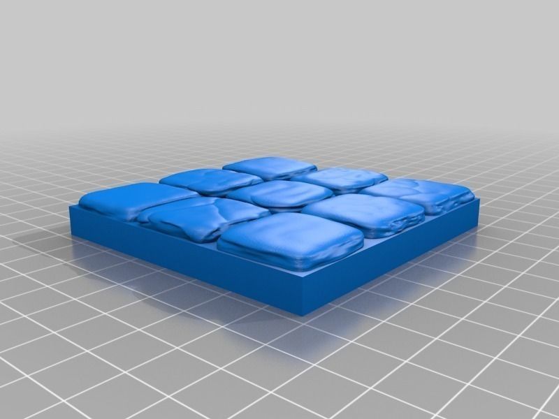 OpenForge Stone Dungeon Tiles Free 3D print model_4
