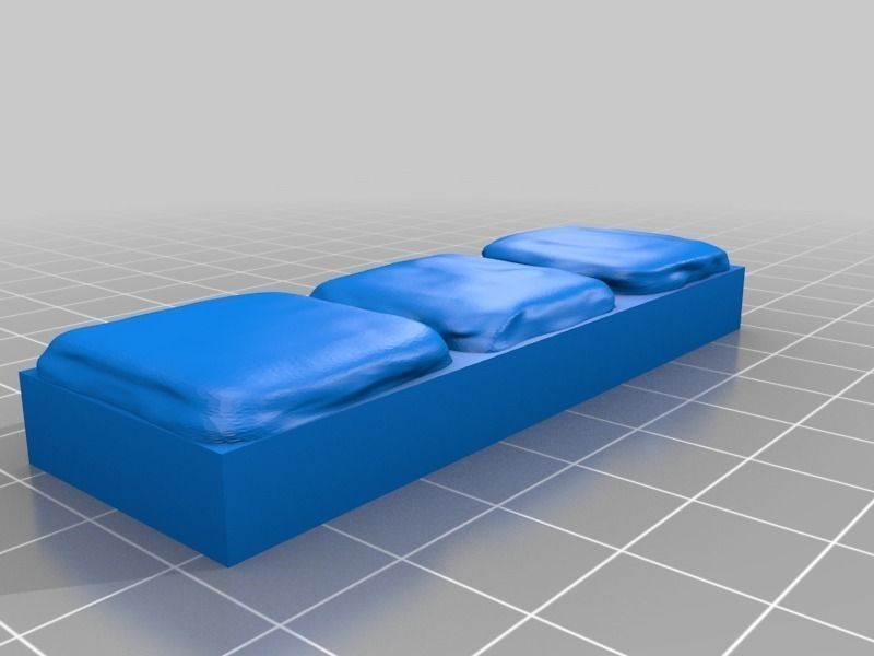 OpenForge Stone Dungeon Tiles Free 3D print model_9