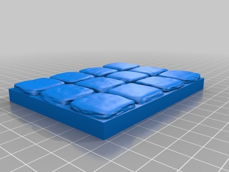 OpenForge Stone Dungeon Tiles Free 3D print model_3