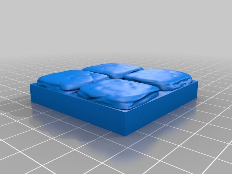 OpenForge Stone Dungeon Tiles Free 3D print model_7