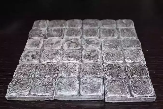 OpenForge Stone Dungeon Tiles Free 3D print model