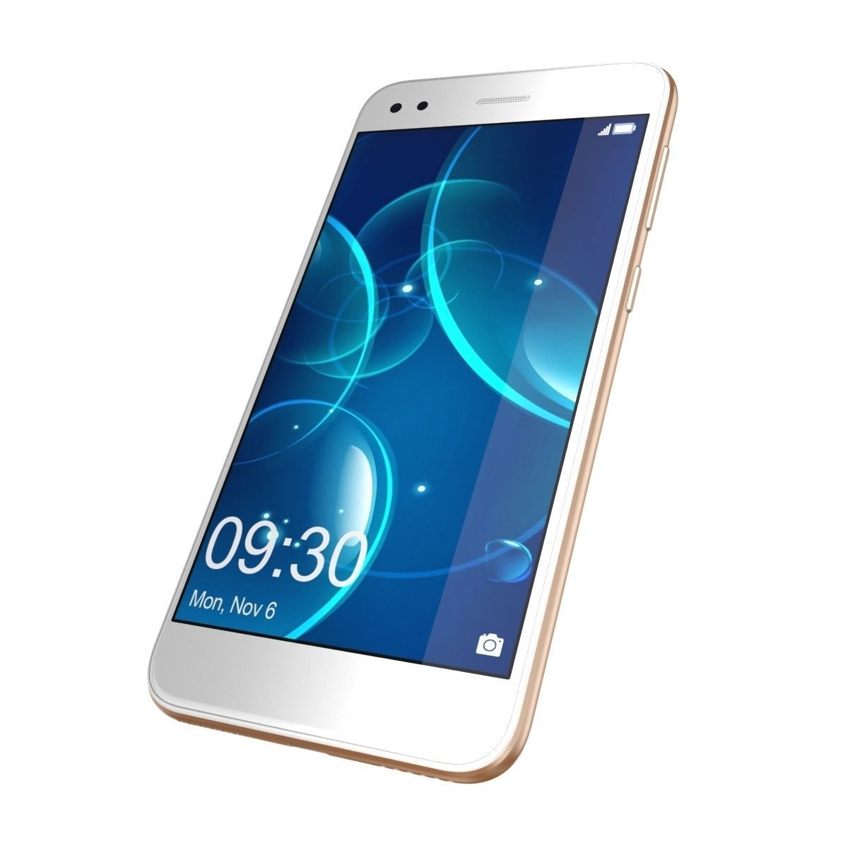 Huawei P9 Lite Mini - Y6 Pro 2017 Gold 3D model_9