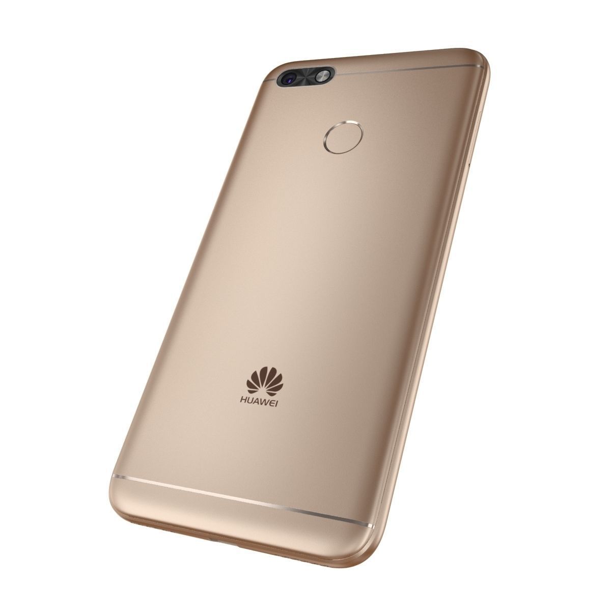 Huawei P9 Lite Mini - Y6 Pro 2017 Gold 3D model_11