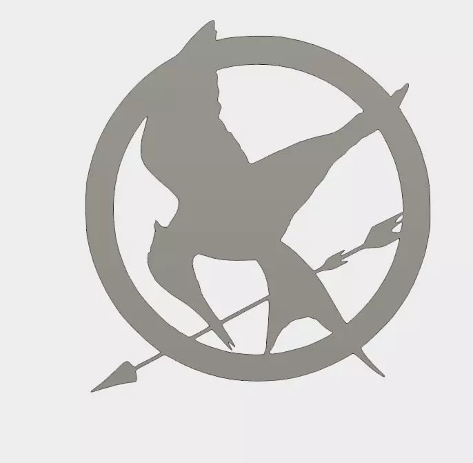 Mockingjay Coster Free 3D print model_0