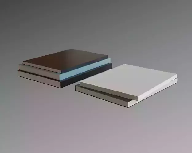 Book collection Lowpoly - 5 books