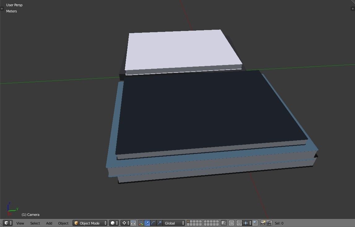 Book collection Lowpoly - 5 books Low-poly 3D model_12