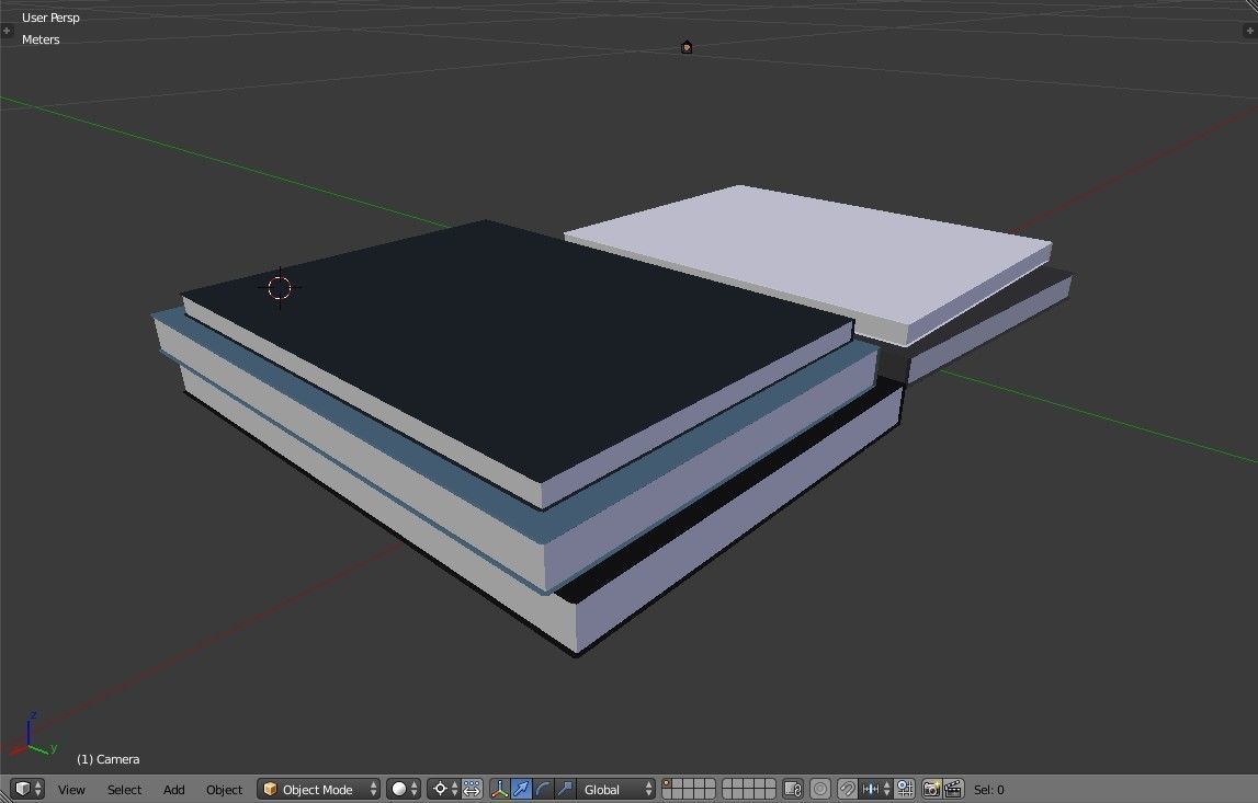 Book collection Lowpoly - 5 books Low-poly 3D model_13