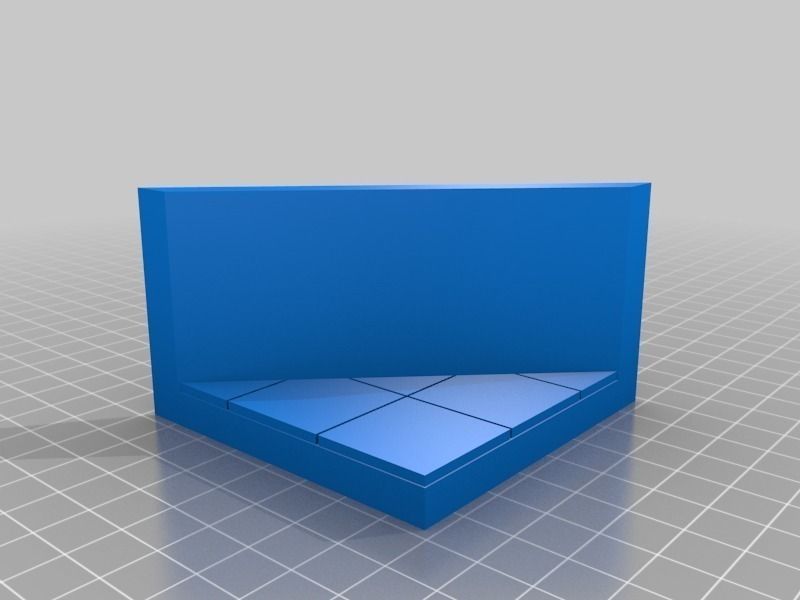 OpenForge Smooth Diagonal Tile Free 3D print model_6