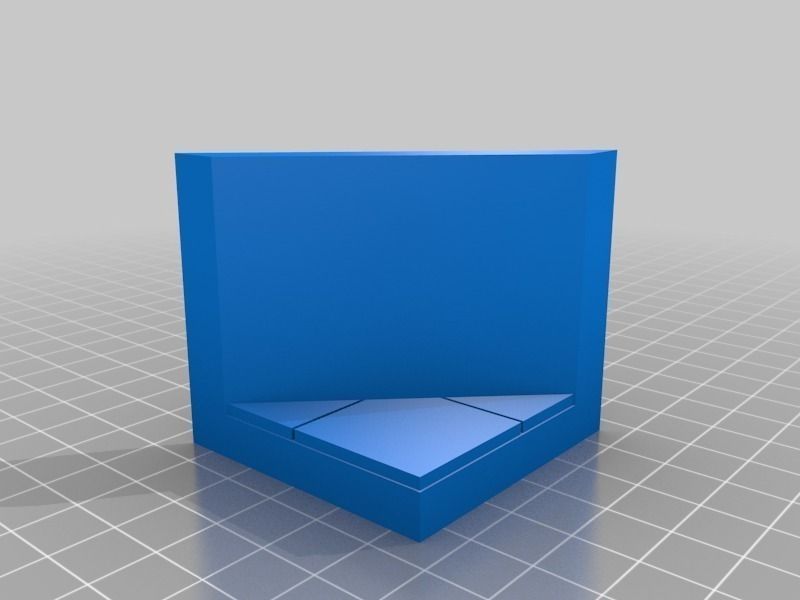 OpenForge Smooth Diagonal Tile Free 3D print model_4