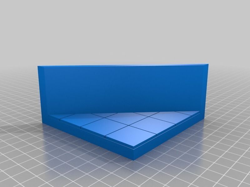 OpenForge Smooth Diagonal Tile Free 3D print model_8