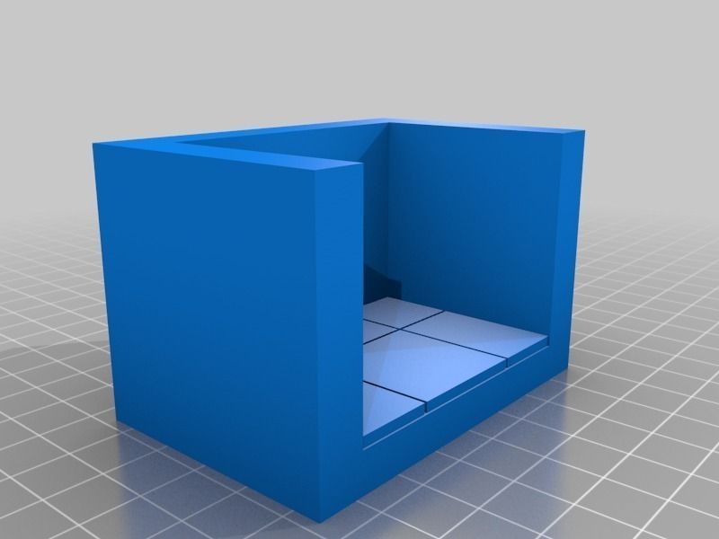 OpenForge Smooth Dead End Tile Free 3D print model_6