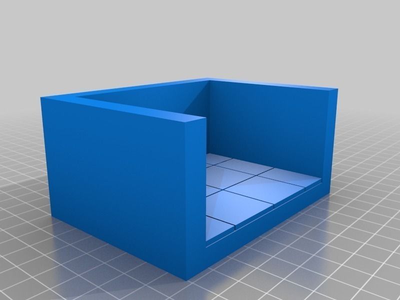 OpenForge Smooth Dead End Tile Free 3D print model_3